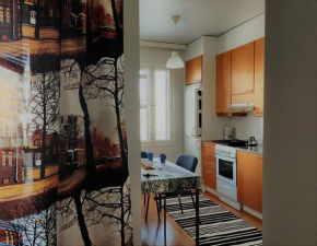 Studio with sauna and balcony in Tampere central city